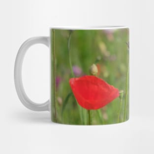 Dreamy wild flower garden Mug